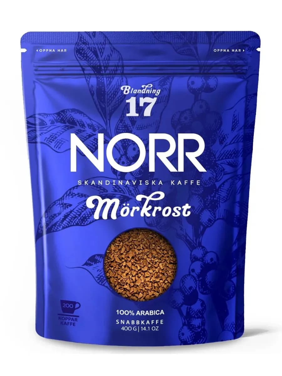 Кофе растворимый сублимированный арабика 400г MORKROST
