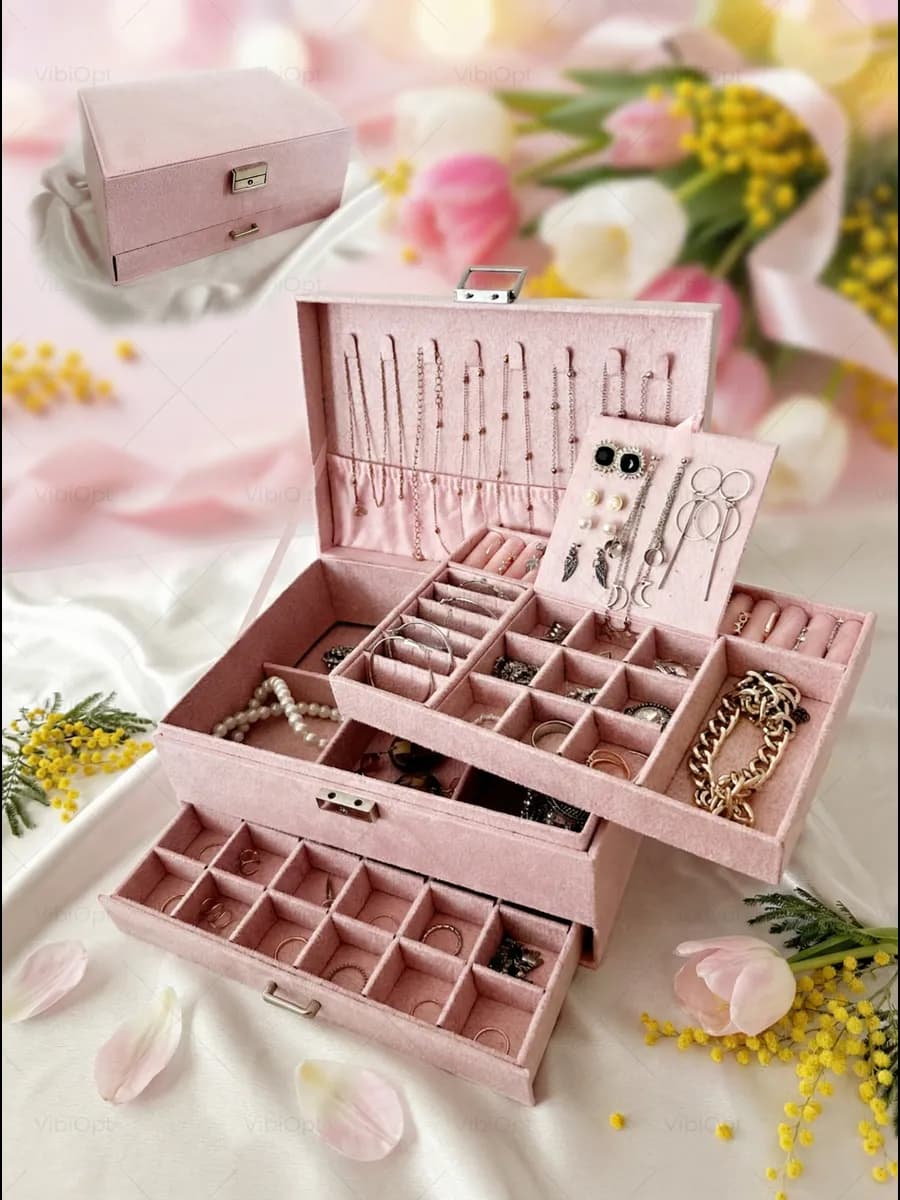 Шкатулка для украшений большая