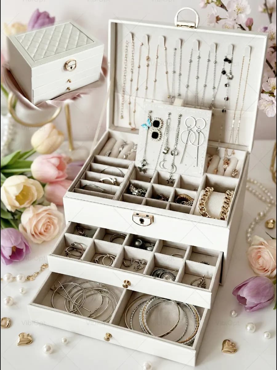 Шкатулка для украшений большая