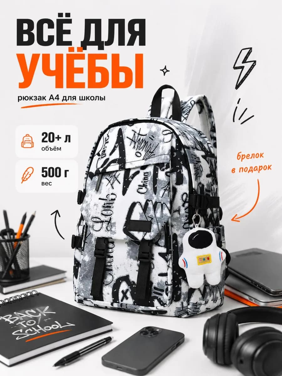 Рюкзак подростковый повседневный