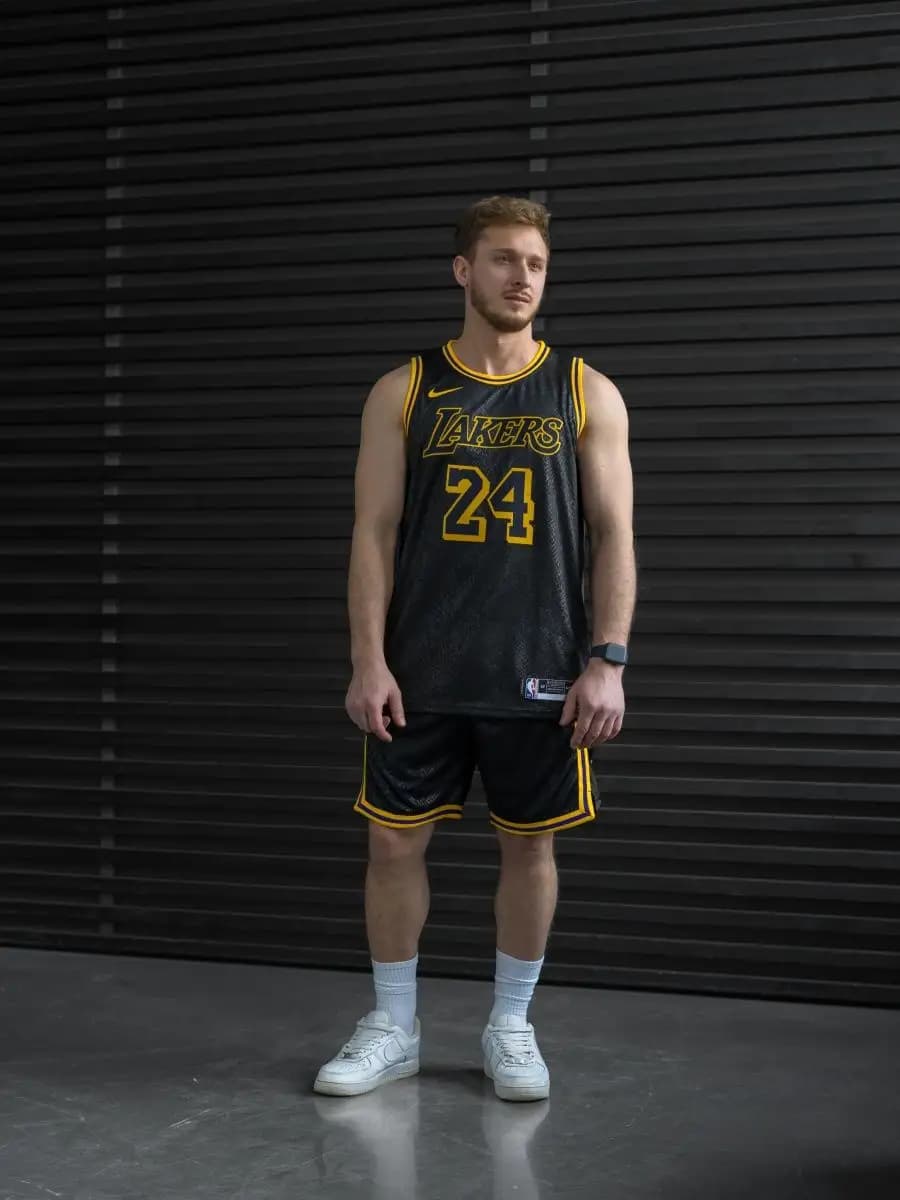 Баскетбольная джерси Lakers NBA Braynt - фото 1
