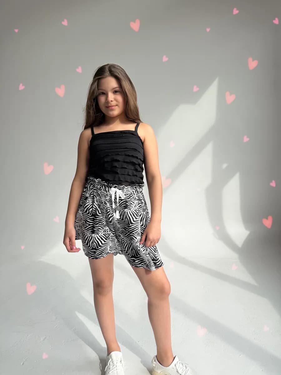 Юбка шорты в садик для дома