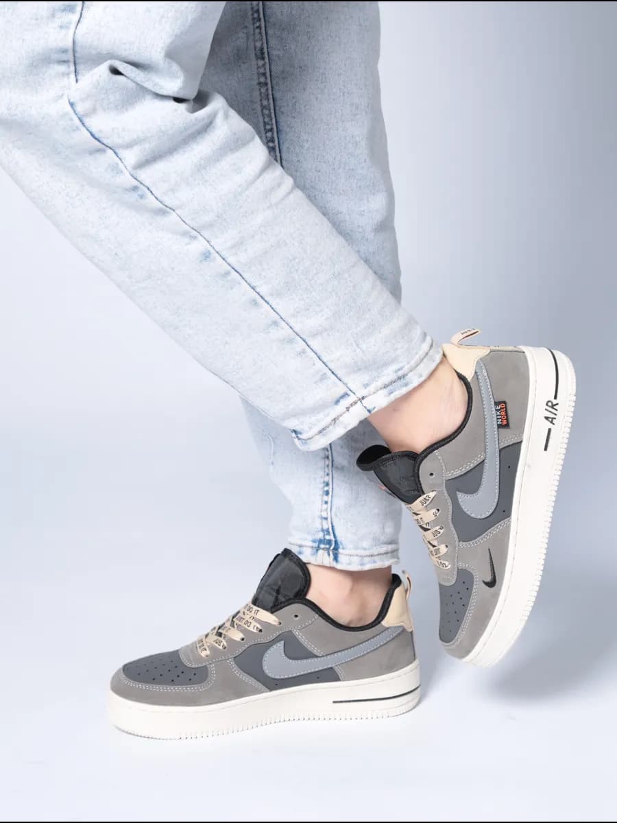 Кеды Air force 1 осенние на платформе