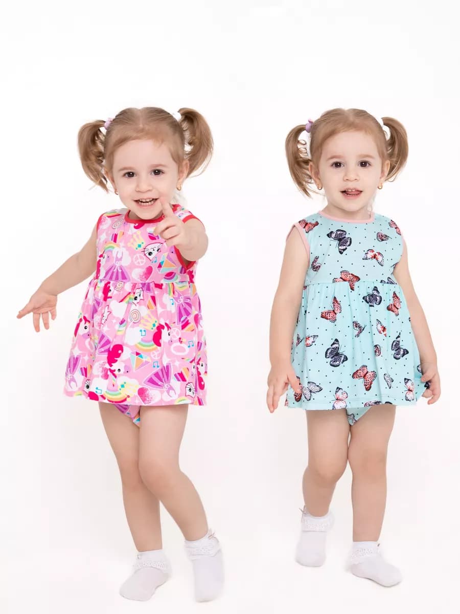 Боди для новорожденных девочек с коротким рукавом