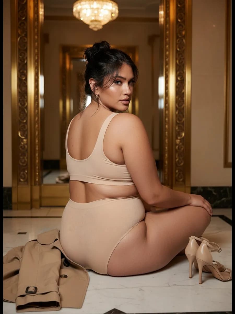 Комплект белья бесшовный больших размеров