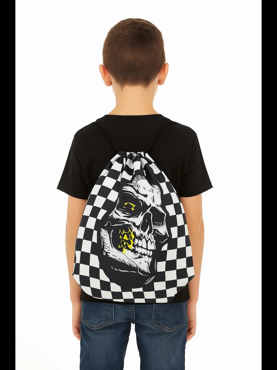 Мешок для обуви школьный