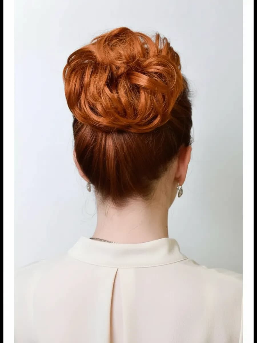 Шиньон на резинке