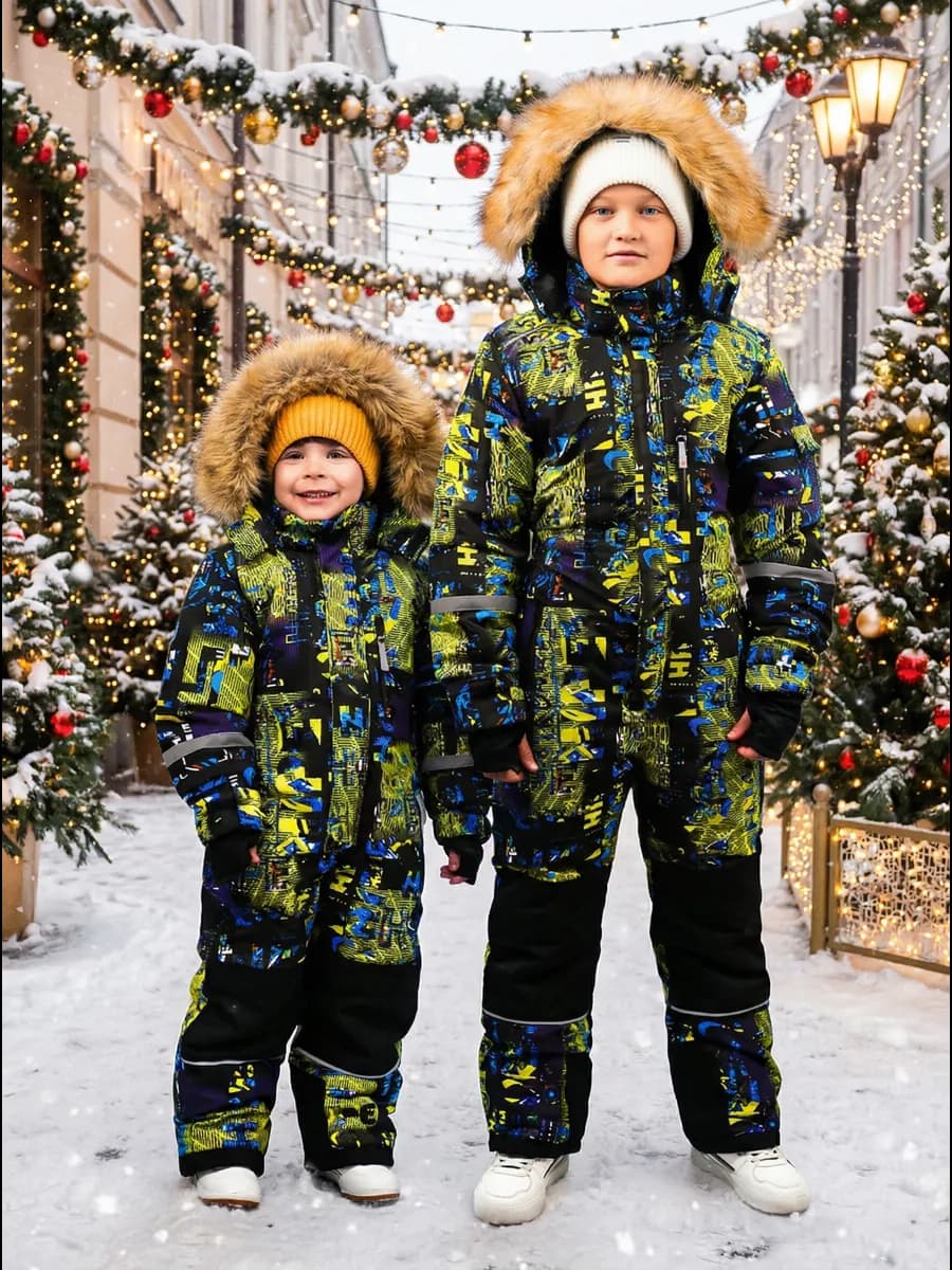 Комбинезон зимний для мальчика - фото 1