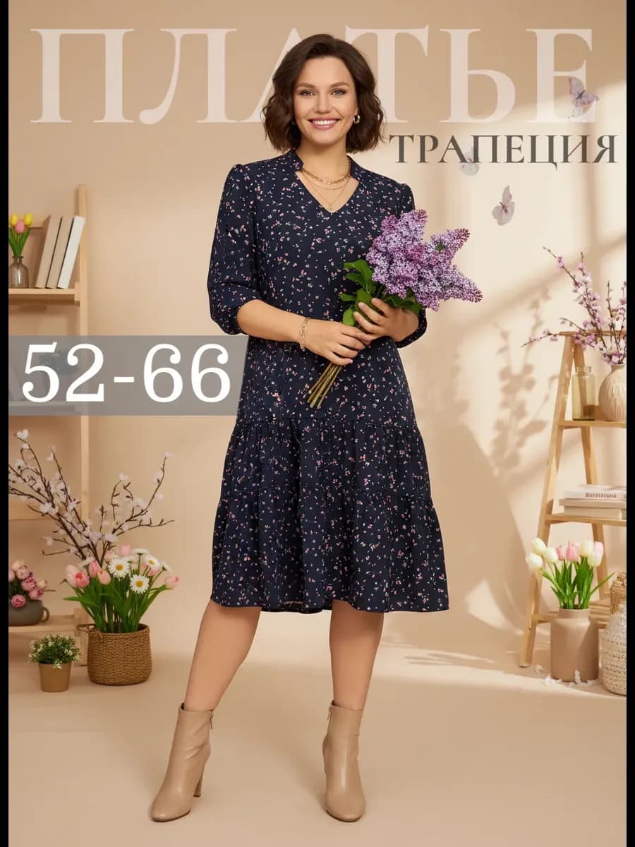 Платье праздничное больших размеров