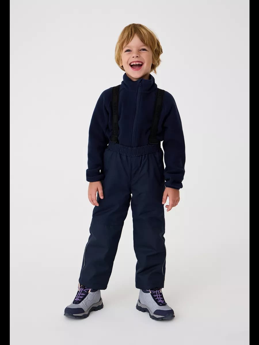 Утепленные демисезонные детские брюки