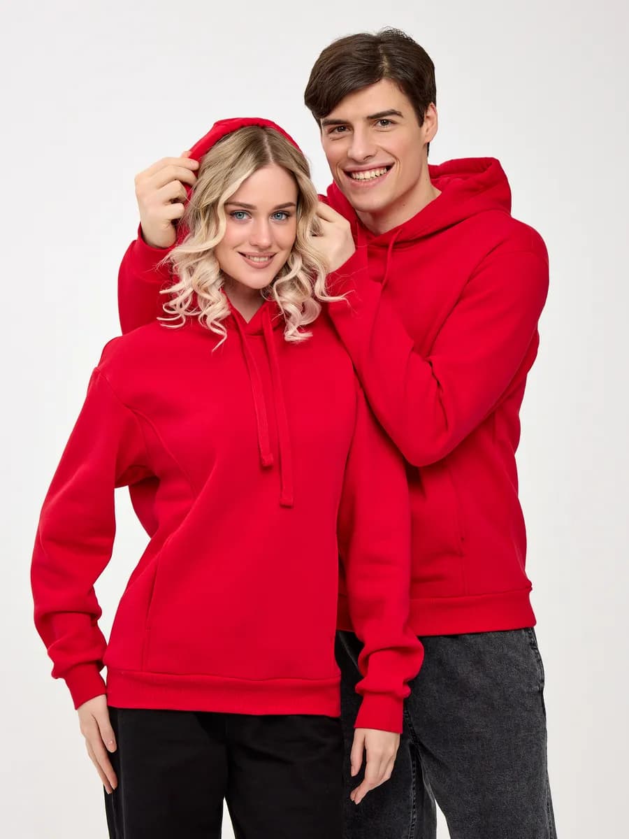 Худи с капюшоном с начесом - фото 1