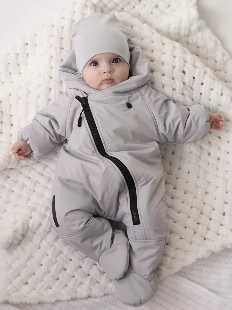 Комбинезон демисезонный утепленный для новорожденных