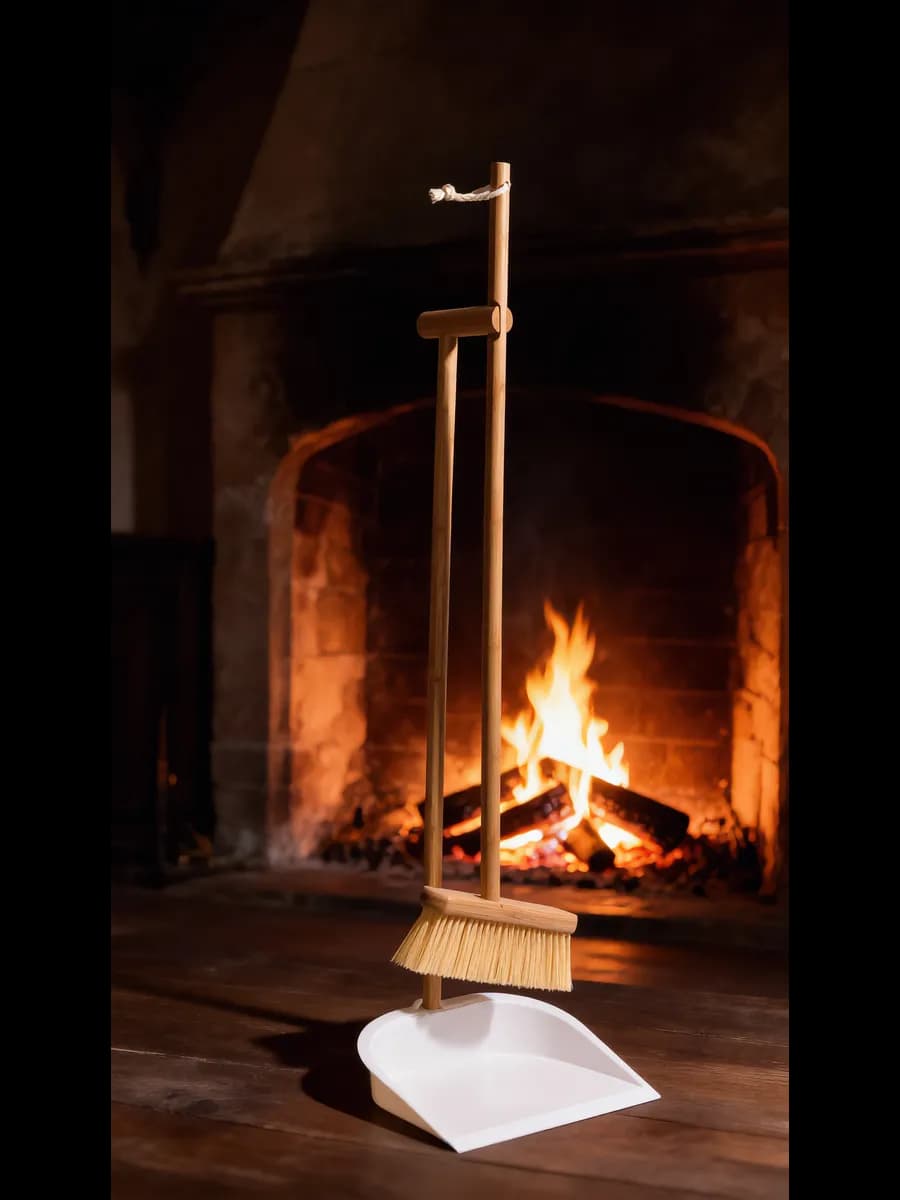 Щетка с длинной ручкой и совком