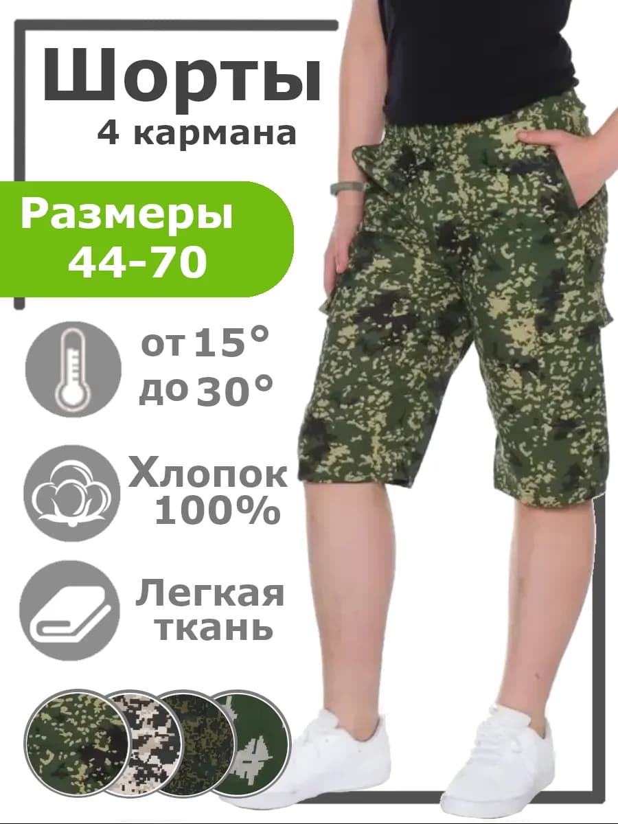 Шорты летние спортивные дачные