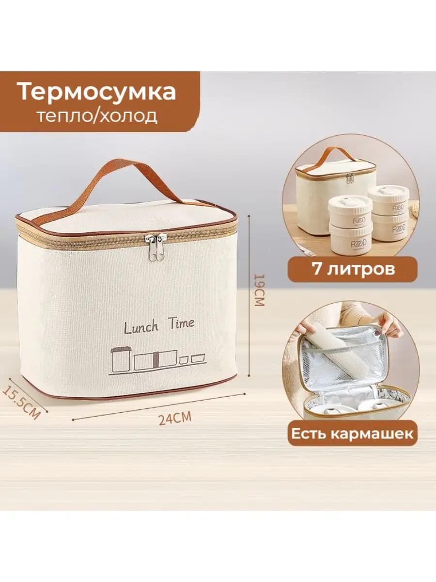 Сумка холодильник термосумка для ланча