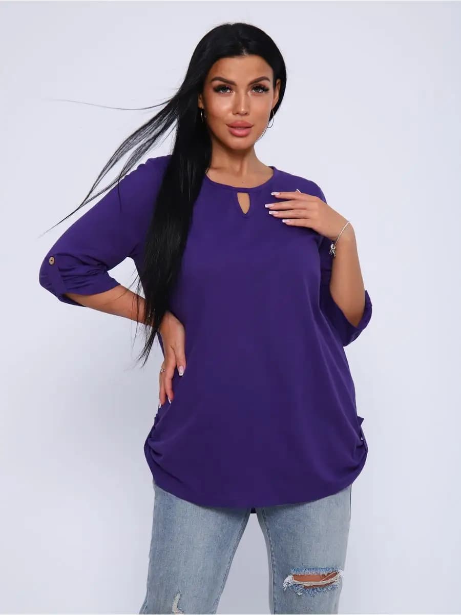 Туника летняя блузка свободная