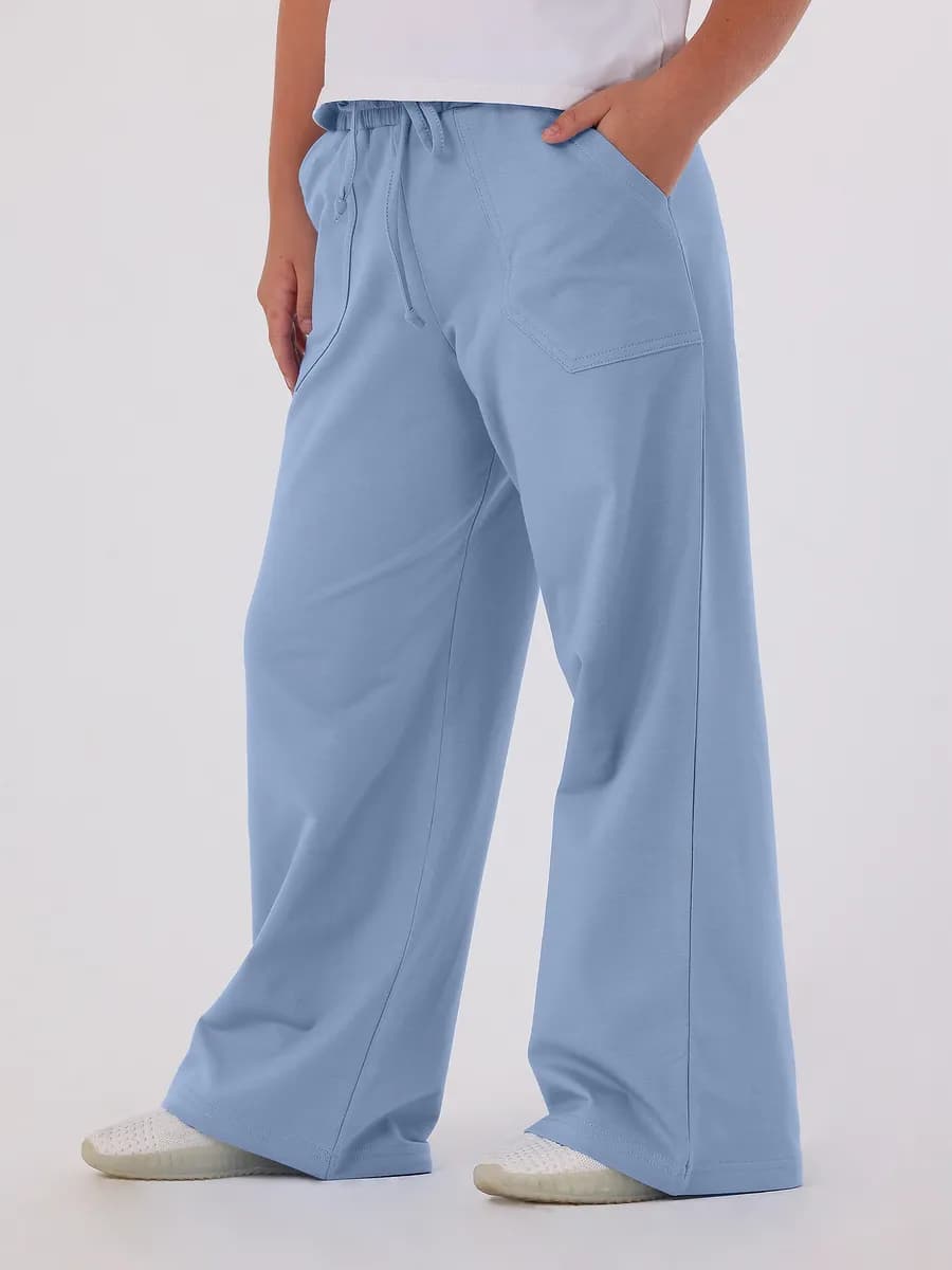 Прямые брюки палаццо для детей