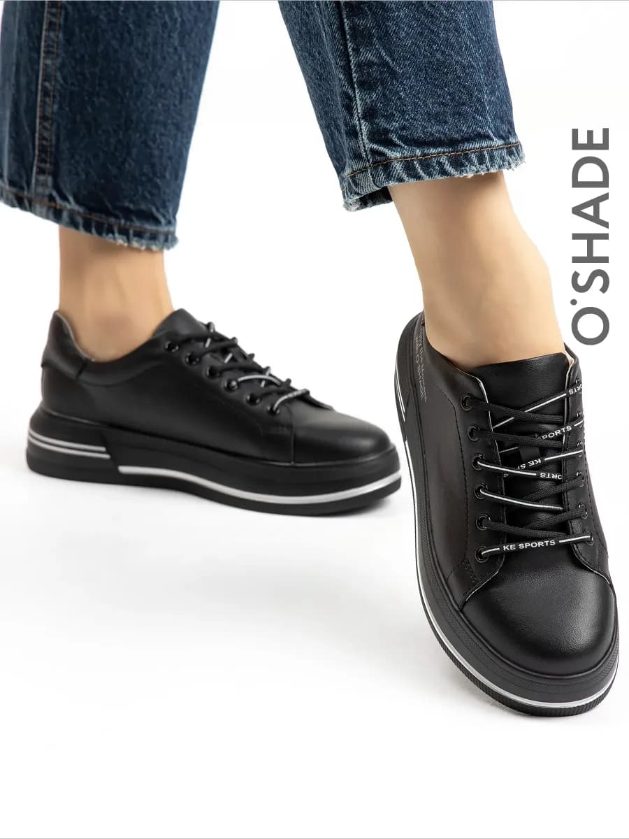 Кеды женские натуральная кожа