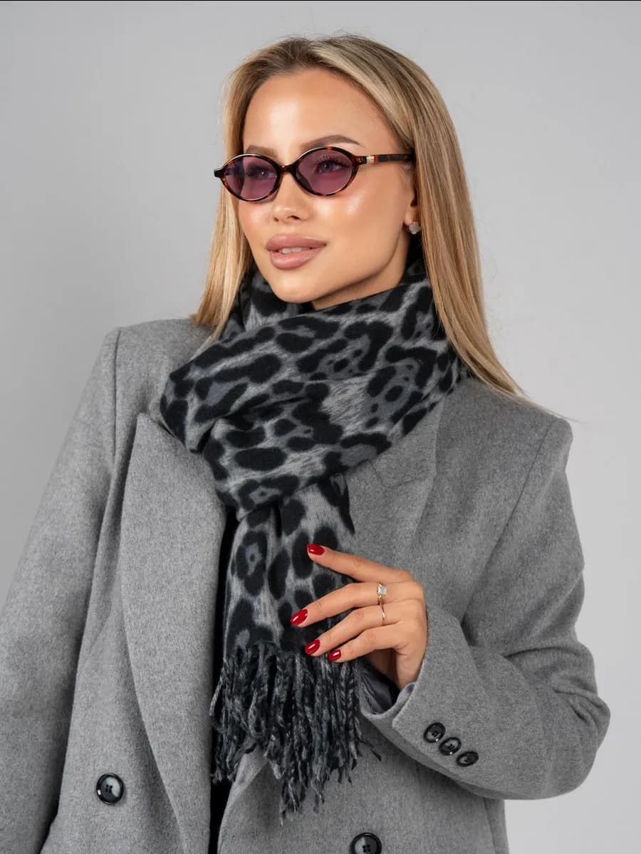 Шарф палантин кашемировый