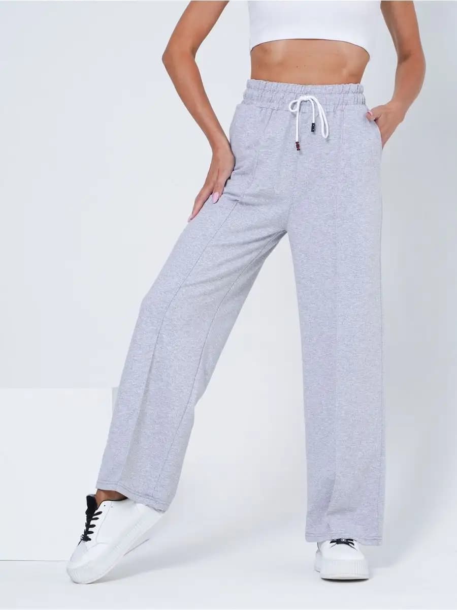 Брюки прямые летние