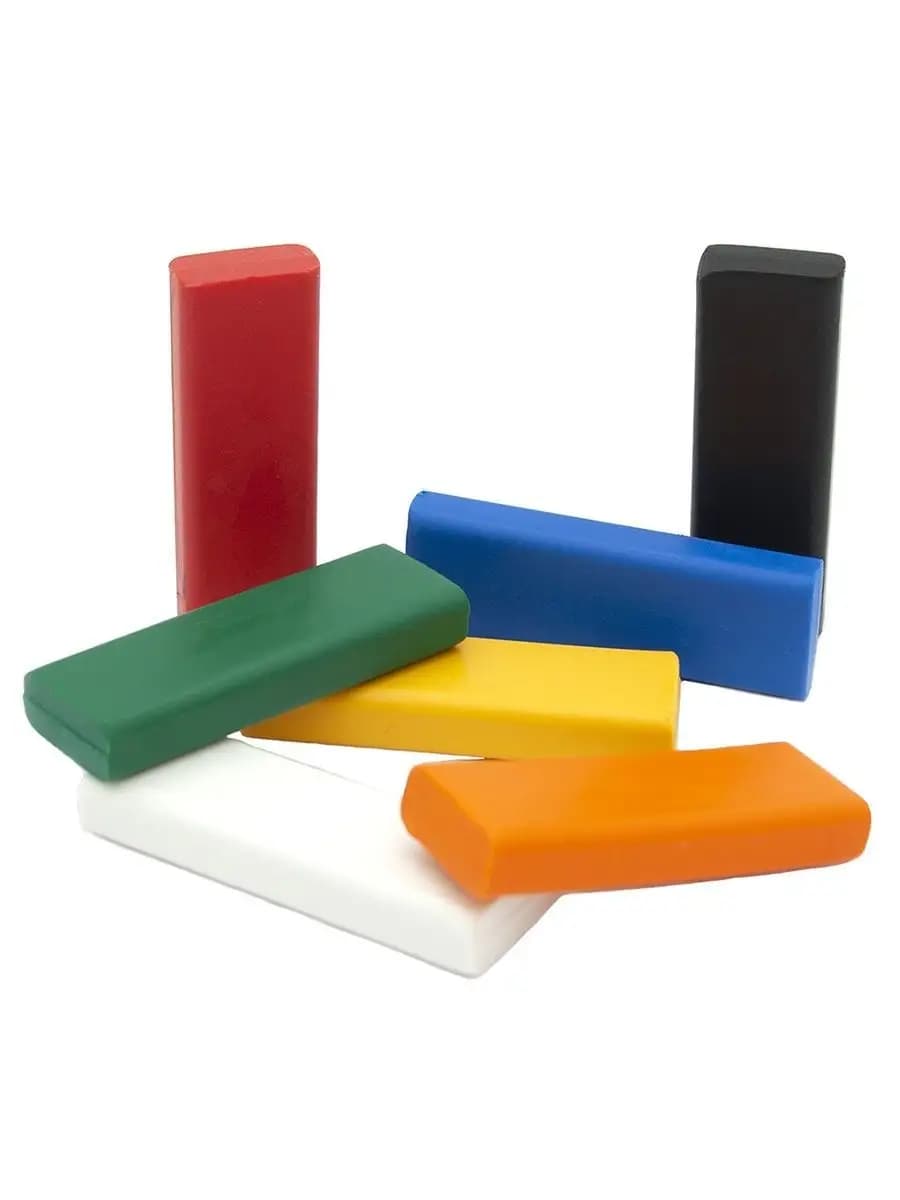 Полимерная глина набор 7 цветов 140г - фото 1