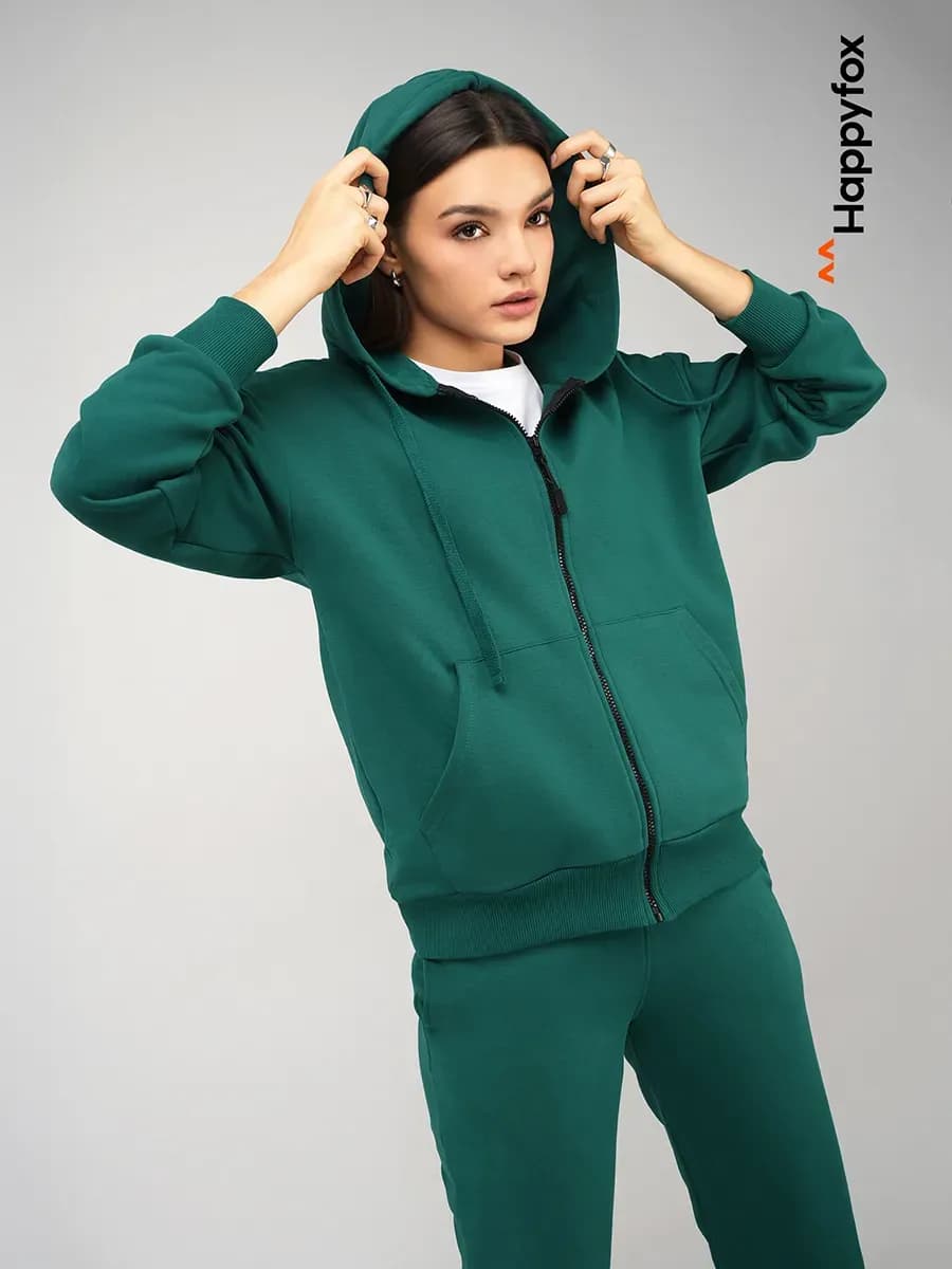 Костюм спортивный на молнии из футера трехнитки