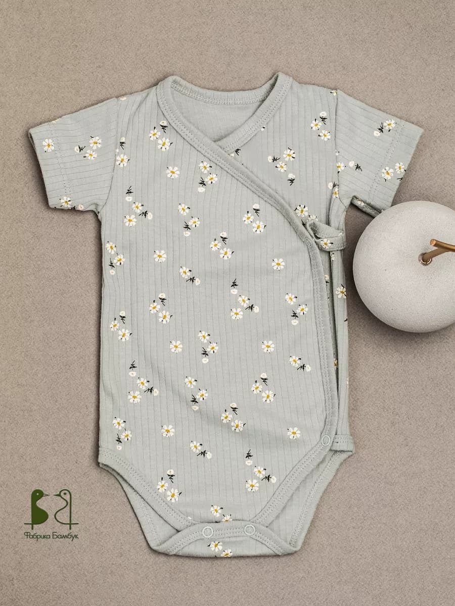 Боди слип с короткими рукавами