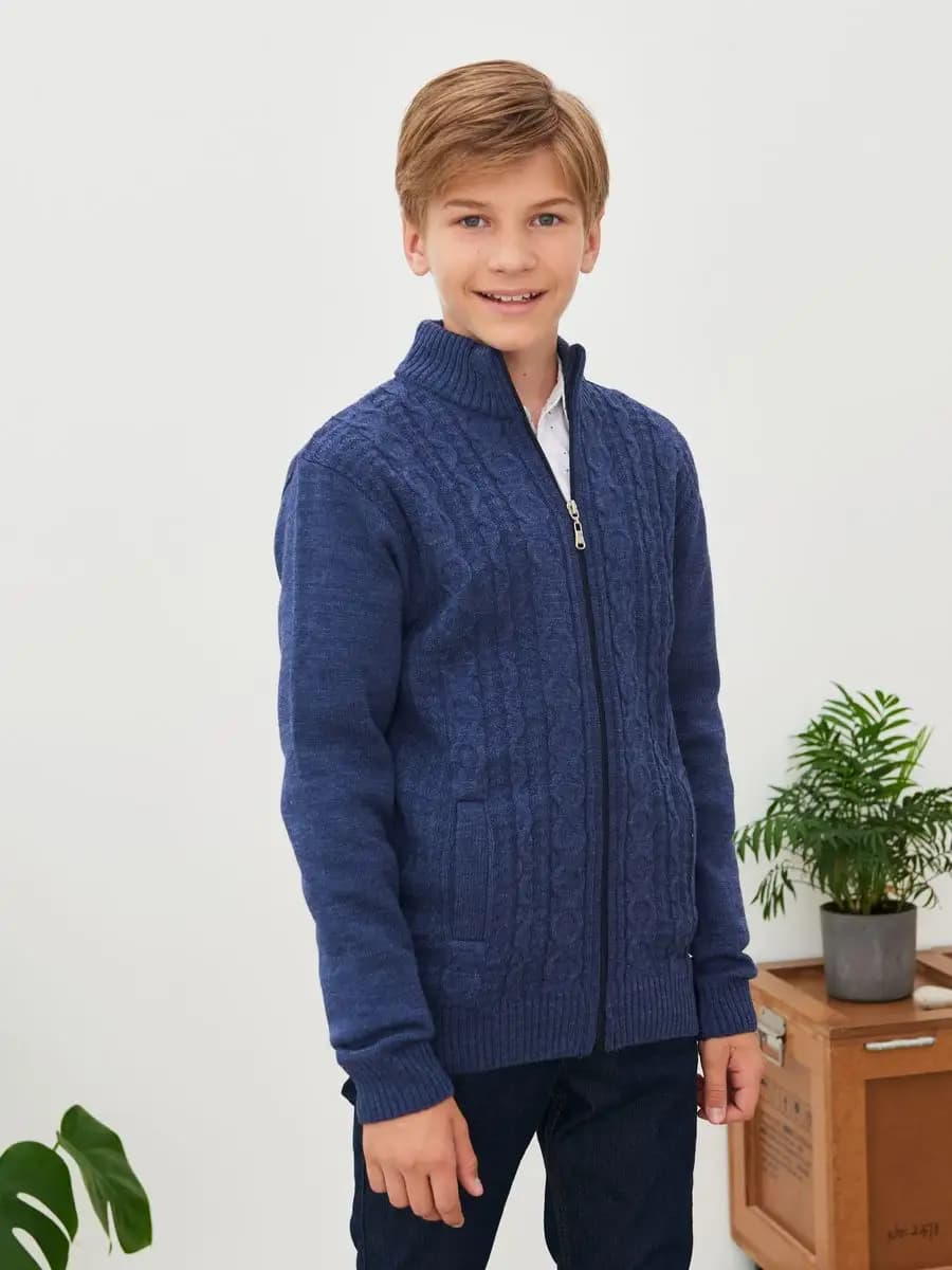 Школьная кофта на молнии