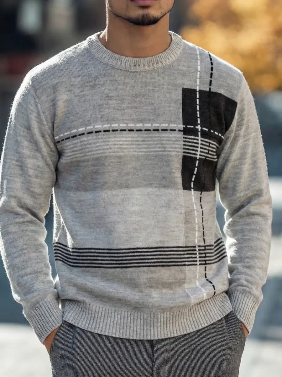 Свитер мужской джемпер осенний