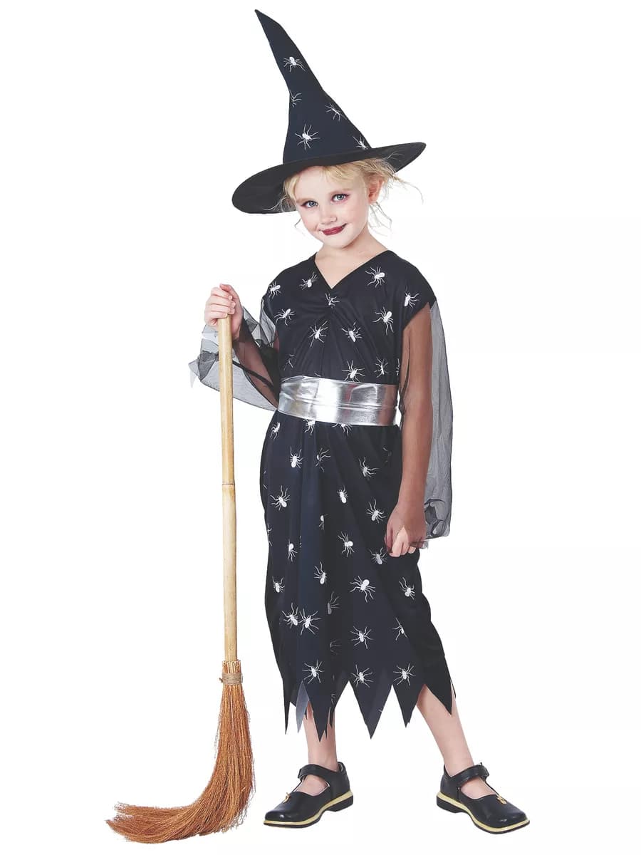 Карнавальный костюм ведьмы новогодний