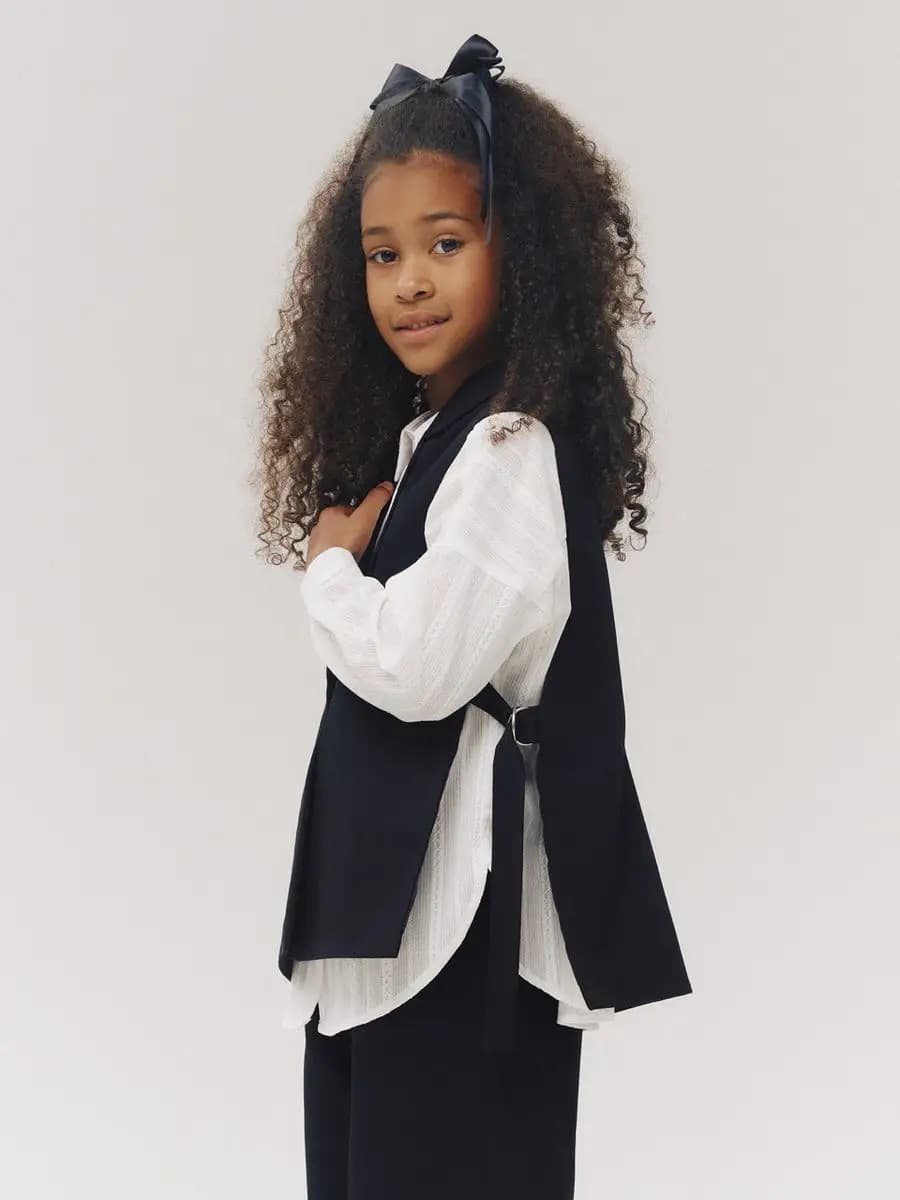 Жилет костюмный школьный - фото 1
