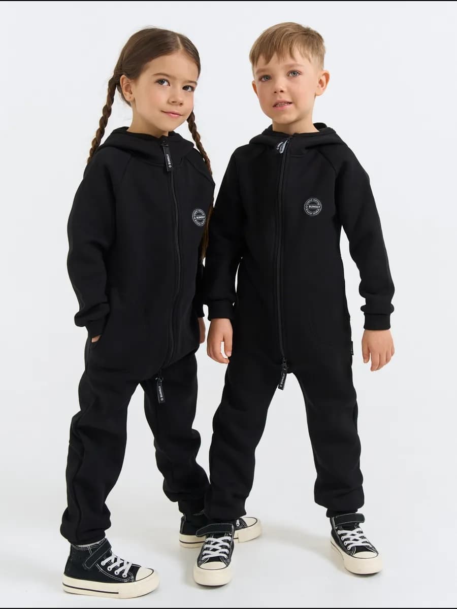 Детский комбинезон утепленный с начесом