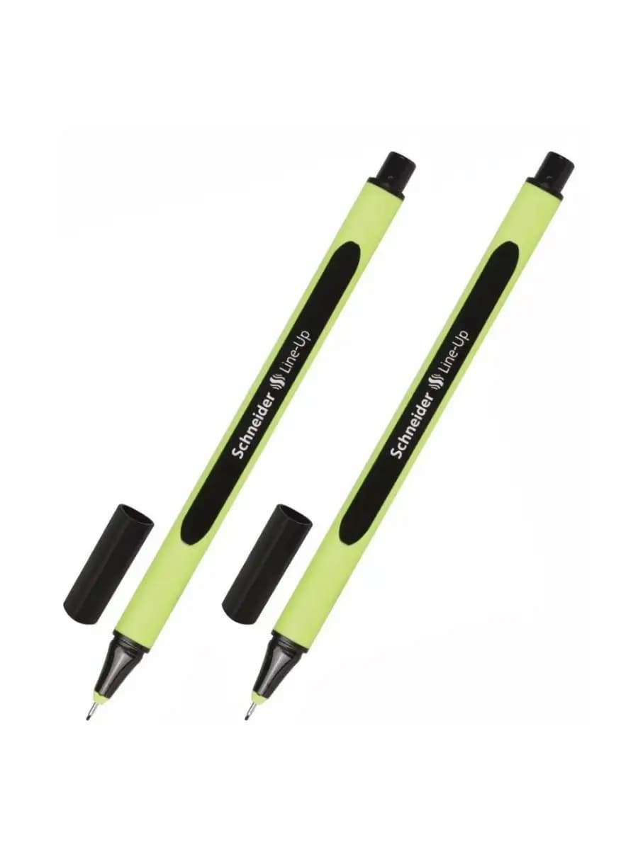 Ручка капиллярная Line-Up, 0,4 мм, черная, 2 шт