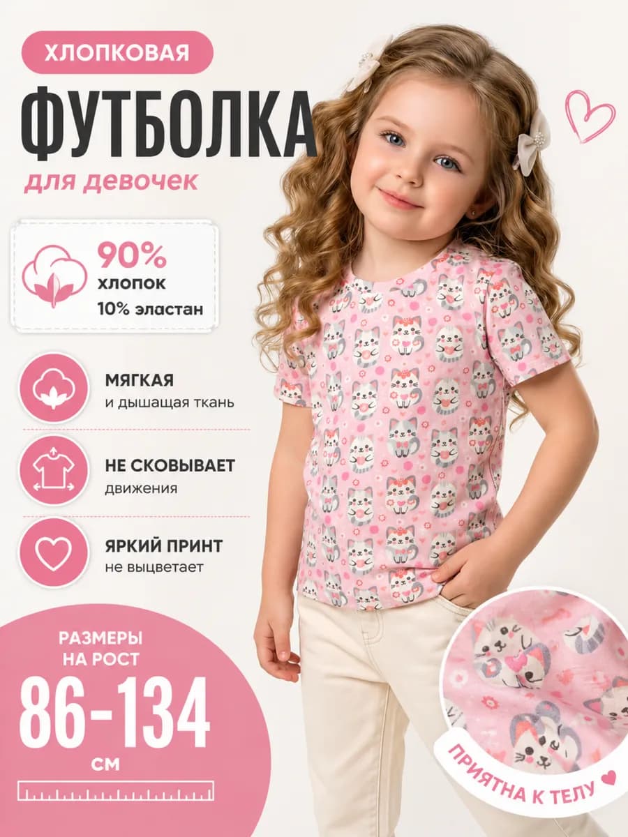 Футболка летняя в садик