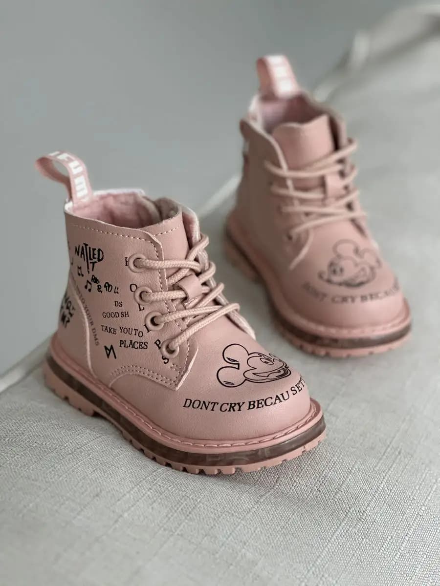 Ботинки детские утепленные демисезонные