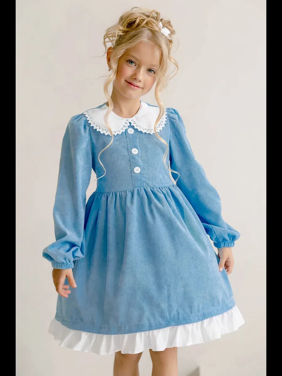 Платье вельветовое нарядное