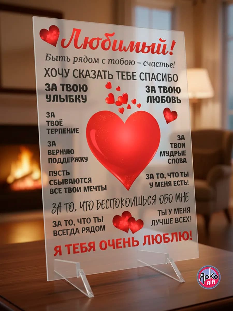 Подарок парню мужу Любимому на День рождения
