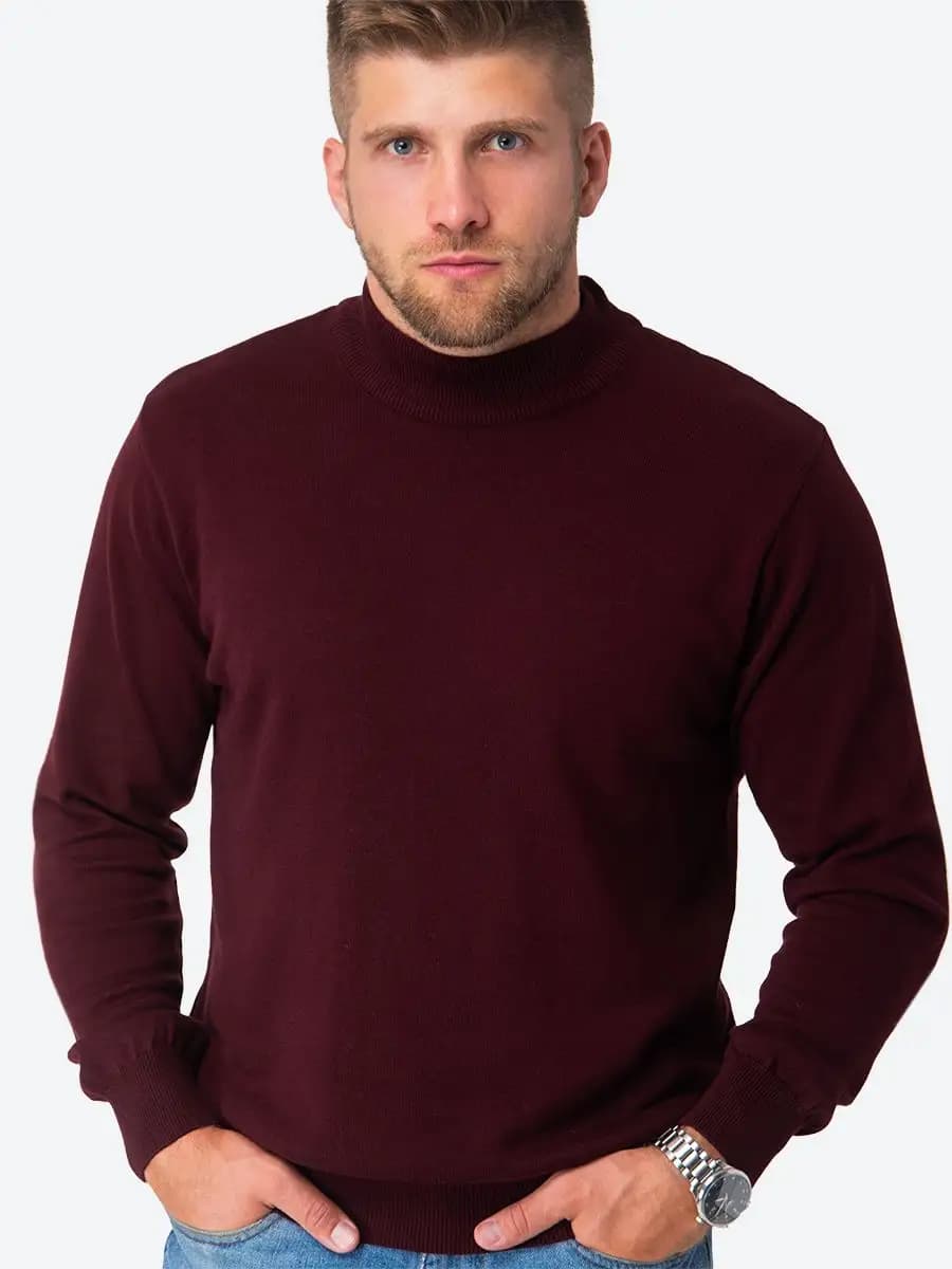 Джемпер водолазка с горлом хлопок