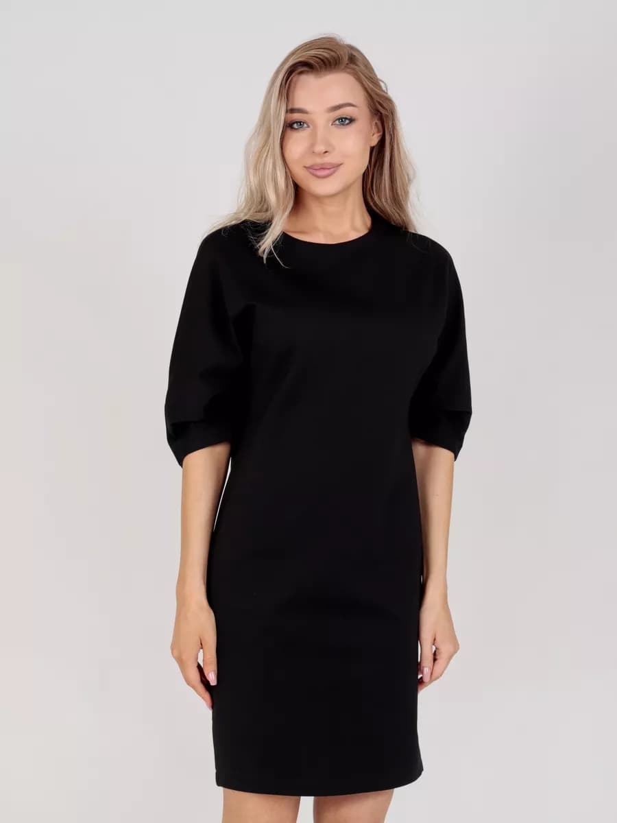 Платье офисное женское повседневное большие размеры