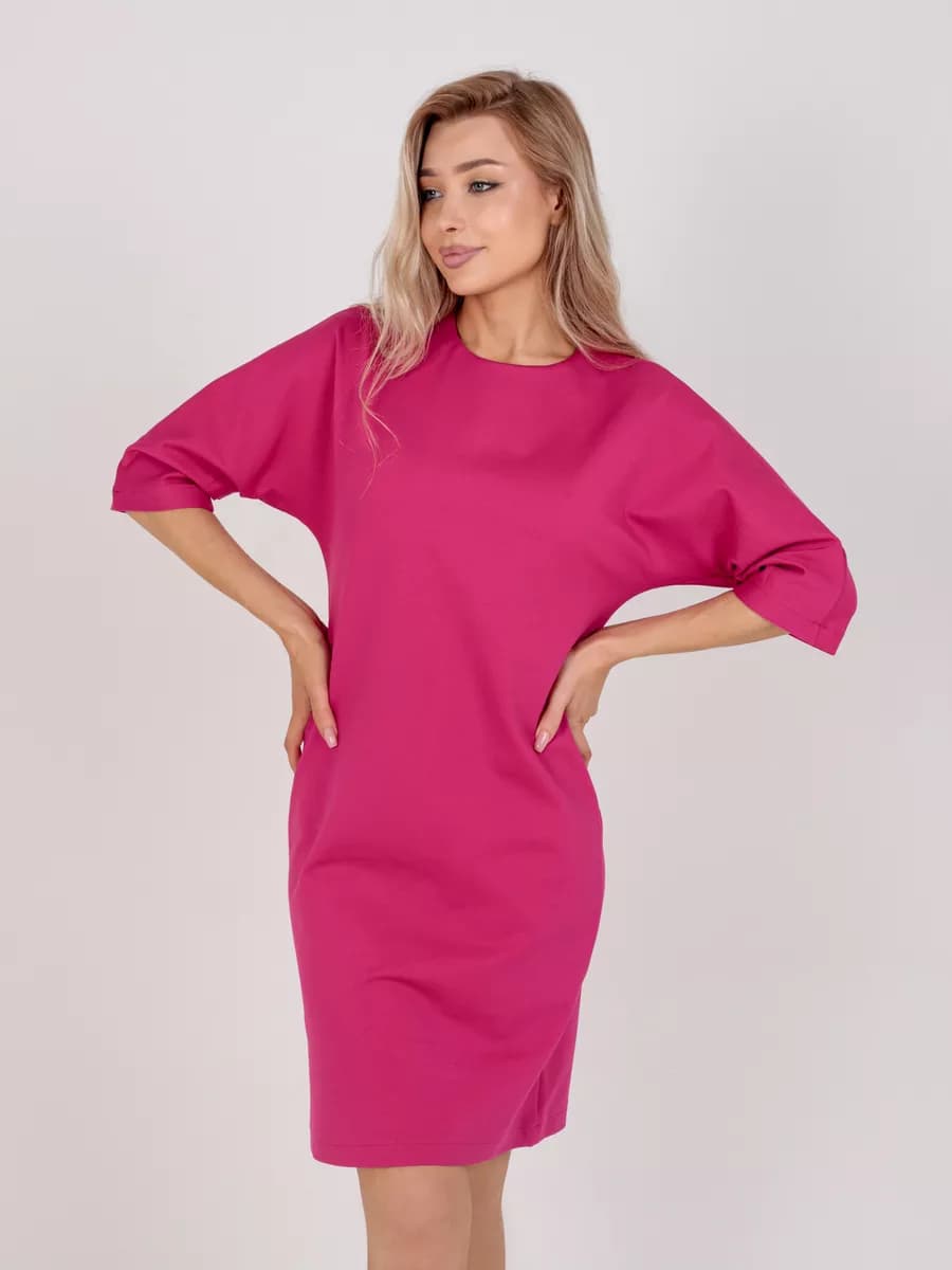 Платье офисное женское повседневное большие размеры