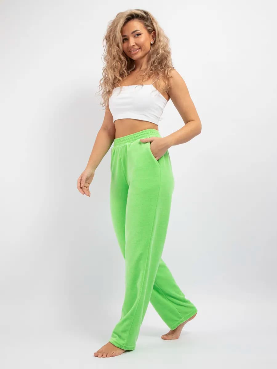 Штаны пижамные домашние трикотажные хлопок