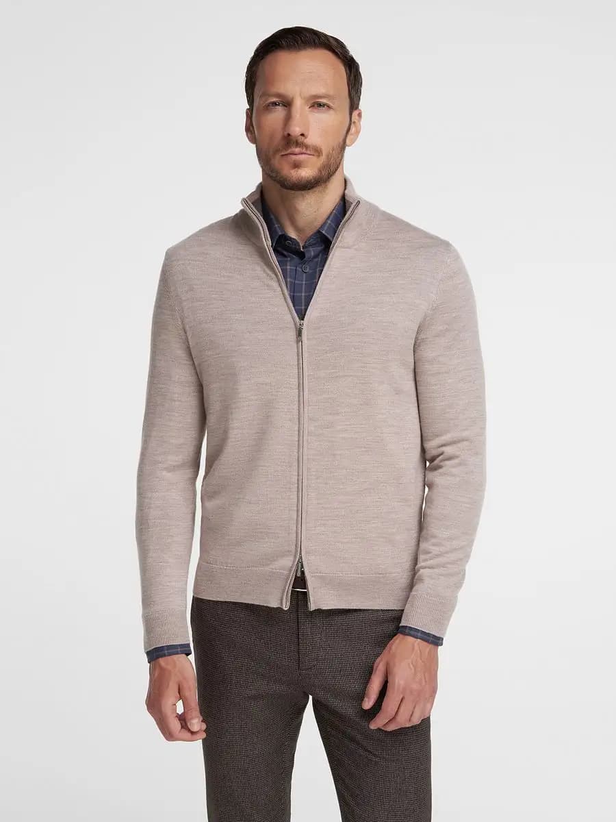 Кардиган на молнии