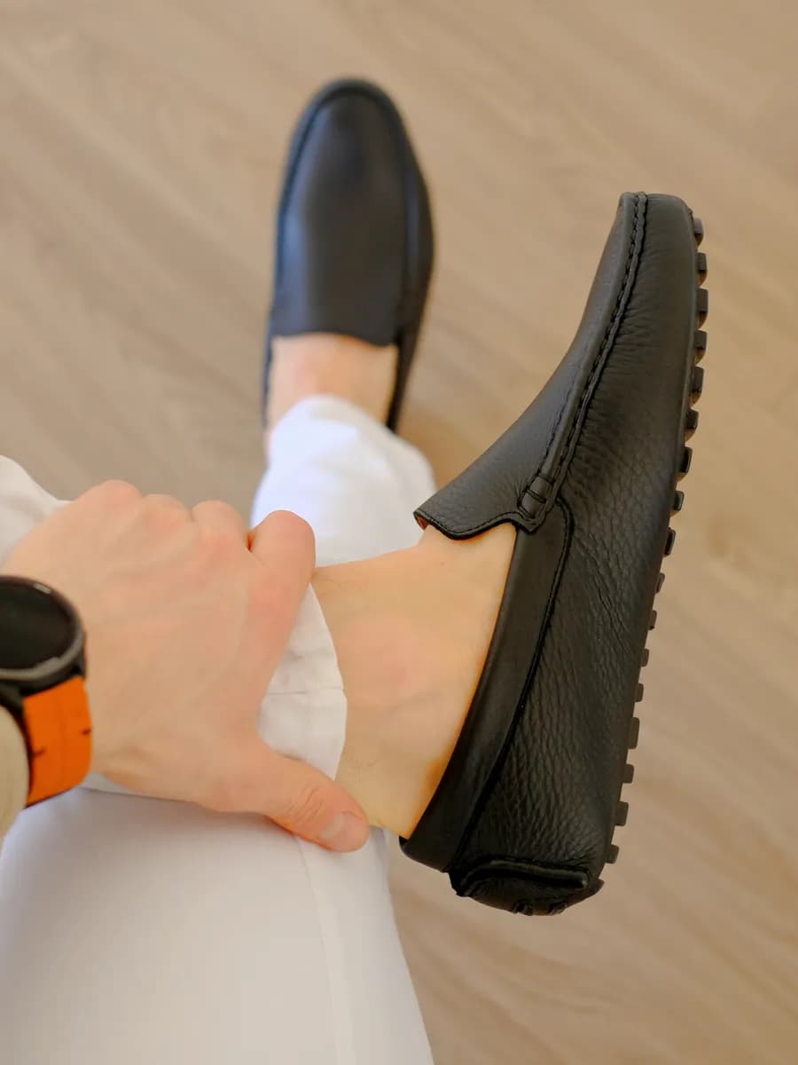 Мокасины из натуральной кожи