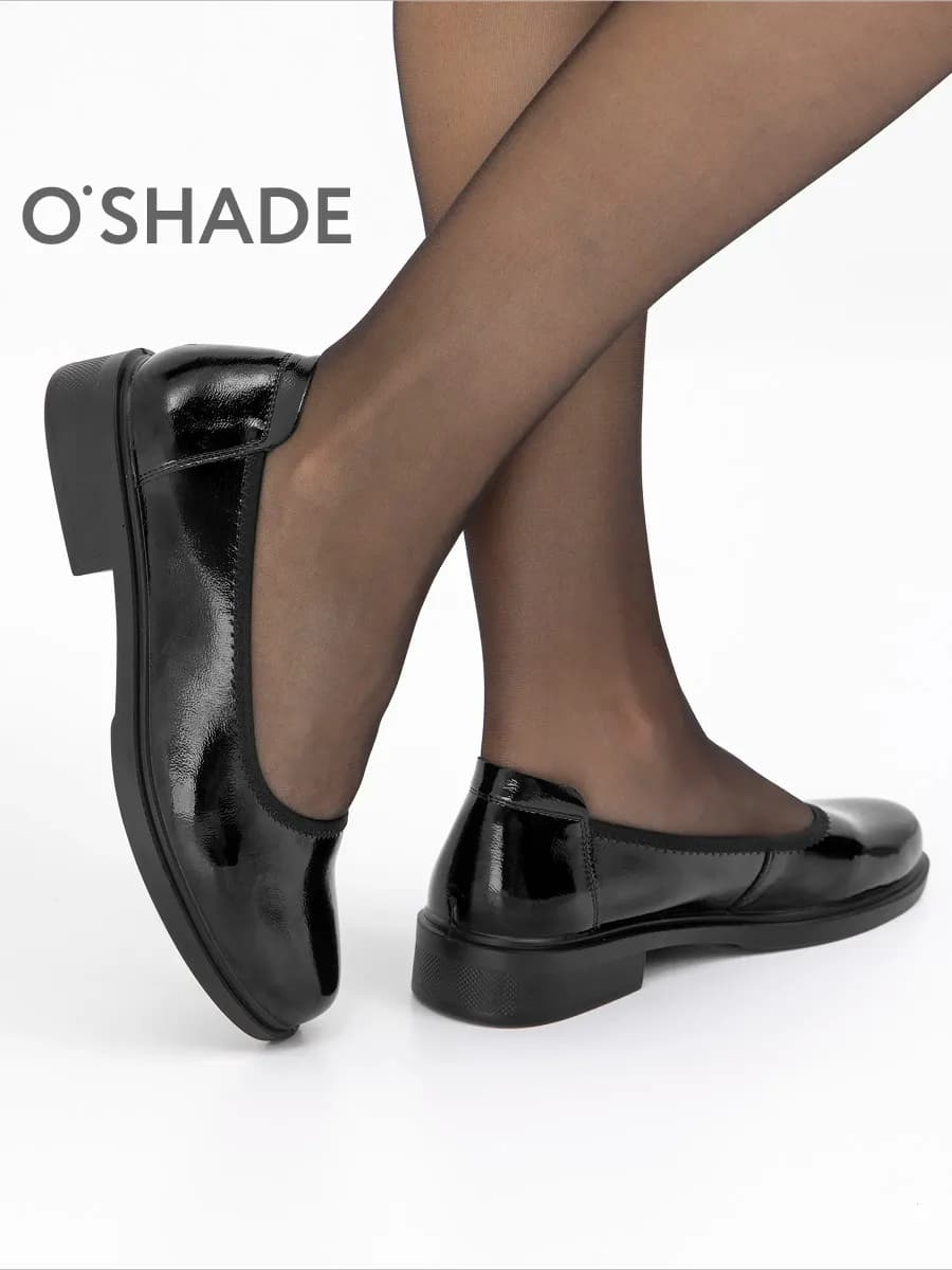 Туфли женские на низком каблуке