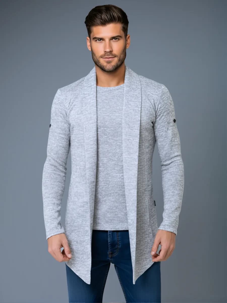 Кардиган кофта повседневная свитер мантия