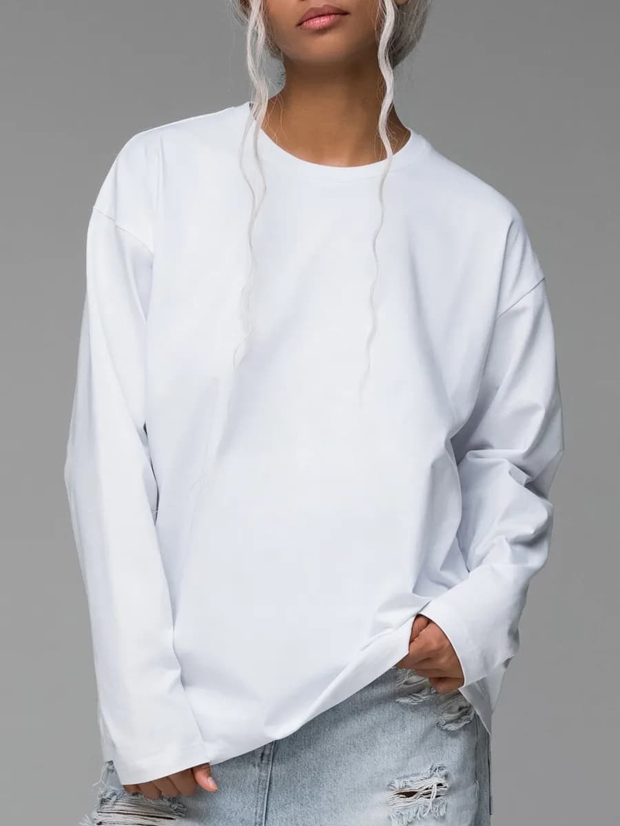 Лонгслив оверсайз