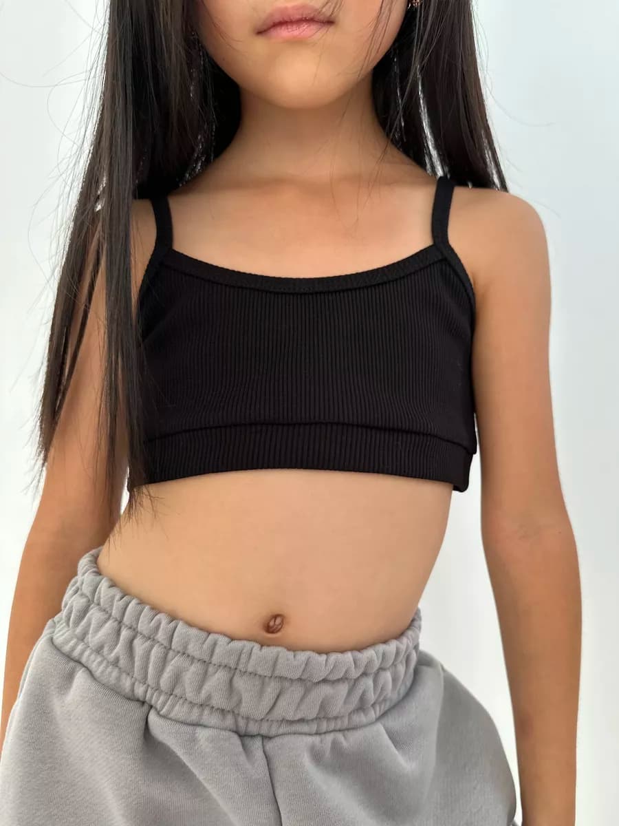 Топ в рубчик детский