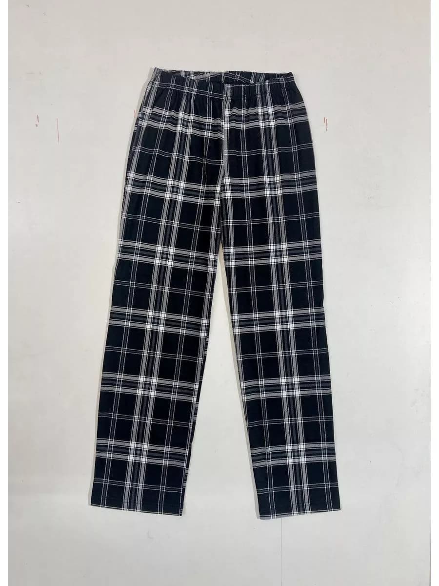 Штаны в клетку домашние большие размеры