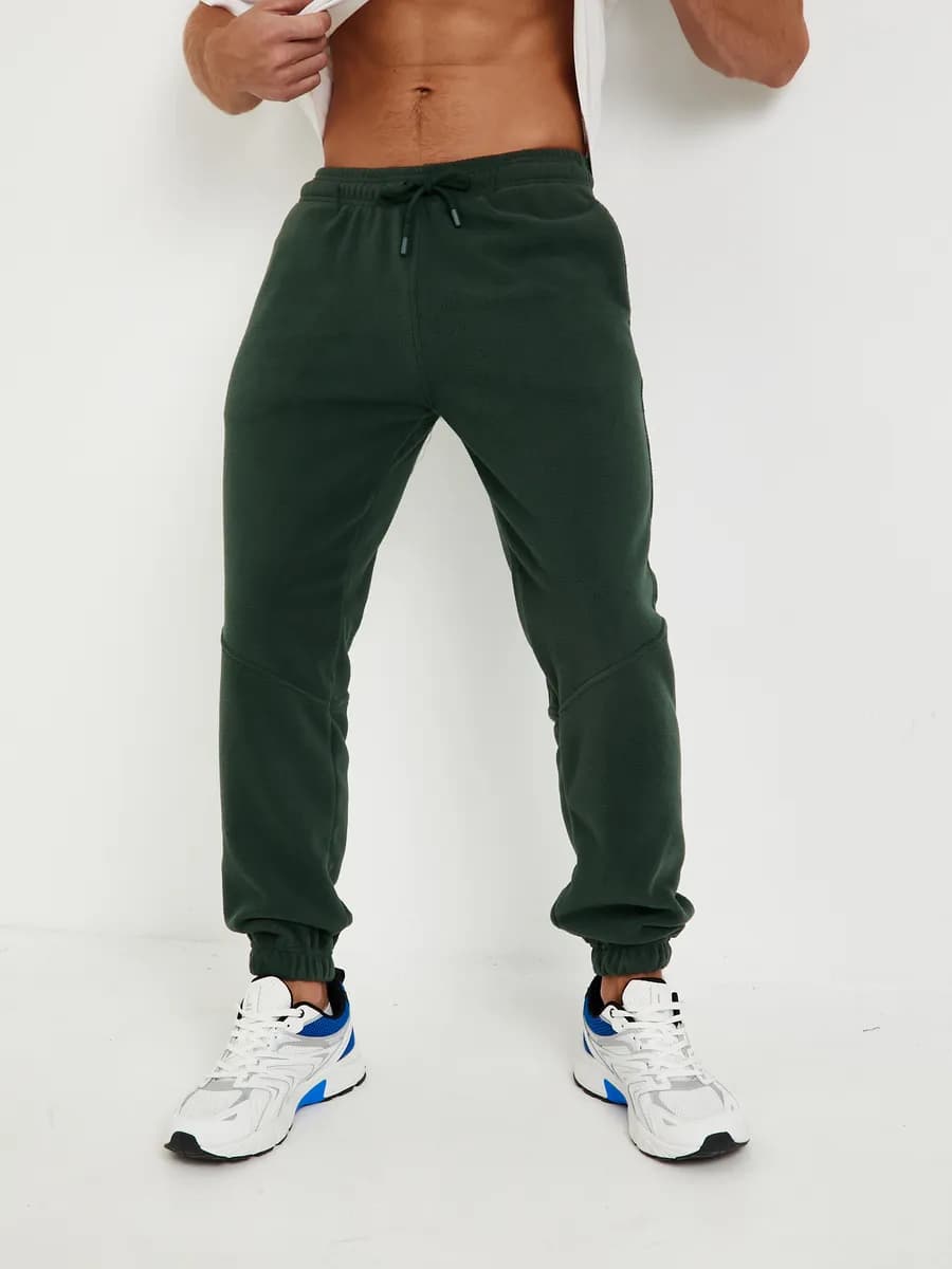 Штаны джоггеры спортивные флисовые