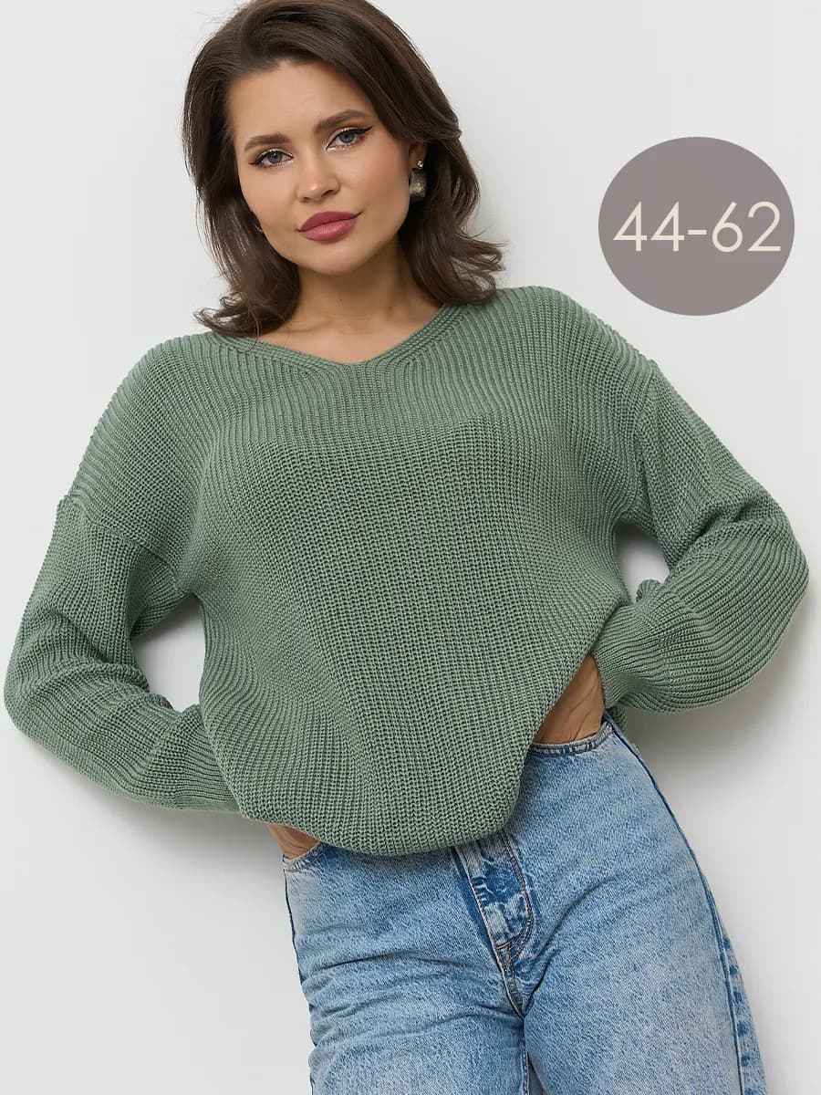 Кофта джемпер вязаный